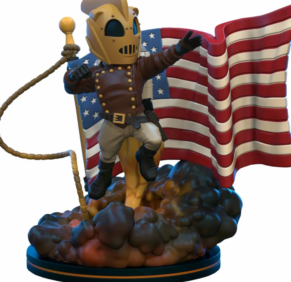 The Rocketeer - The Rocketeer Q-Fig 5” Vinyl Figure