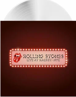 The Rolling Stones - Live at Racket, NYC LP Vinyl Record (2024 Record Store Day Exclusive White Vinyl)
