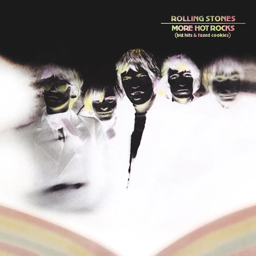 The Rolling Stones - More Hot Rocks (Big Hits & Fazed Cookies) 50th Anniversary 2xLP Vinyl Record (2022 Record Store Day Exclusive Glow In The Dark Vinyl)