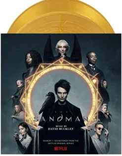 The Sandman (2022) - Original Soundtrack Music From The Netflix Series by David Buckley 2xLP Vinyl Record (Gold Swirl Coloured Vinyl)