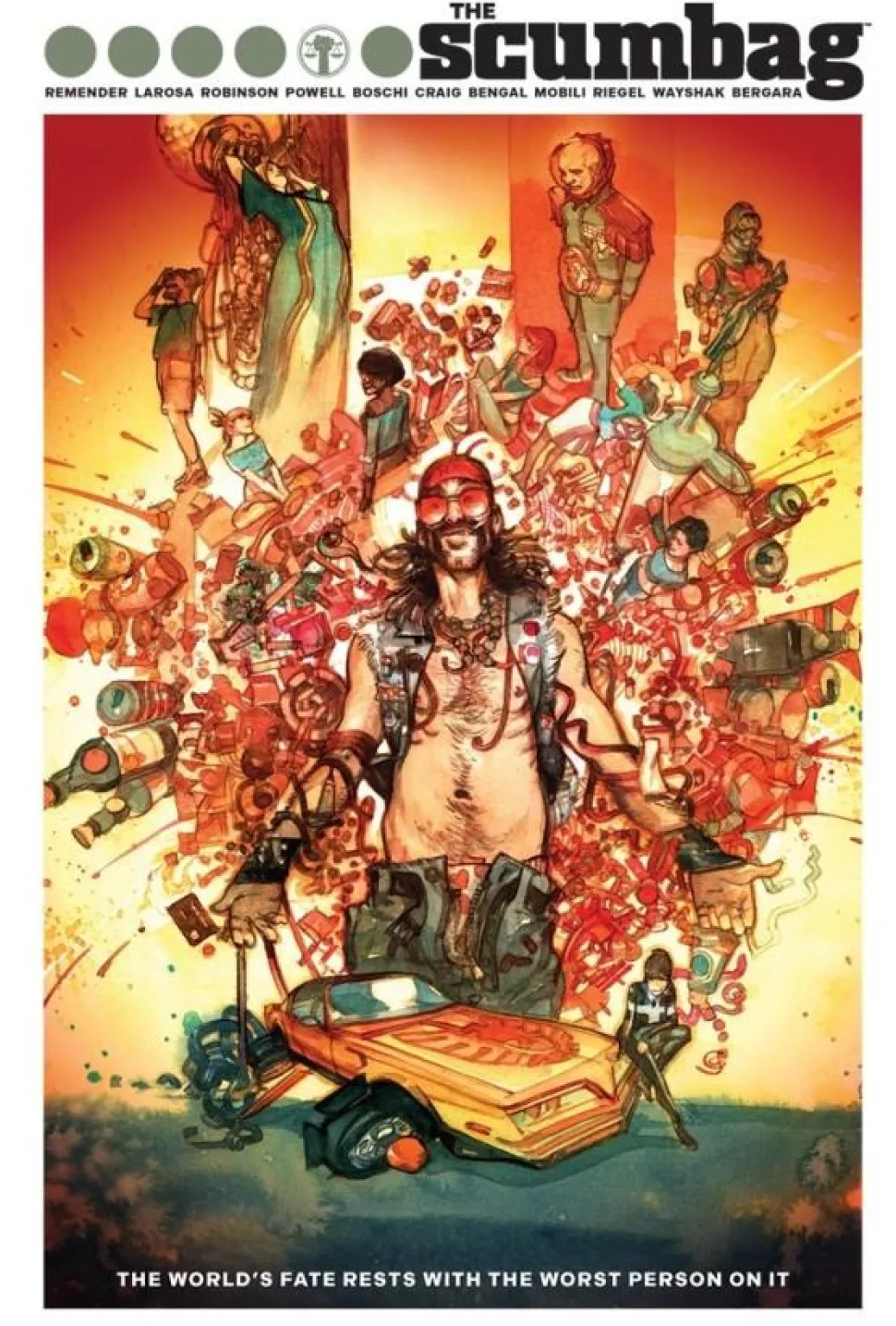 The Scumbag - Deluxe Edition Hardcover Book