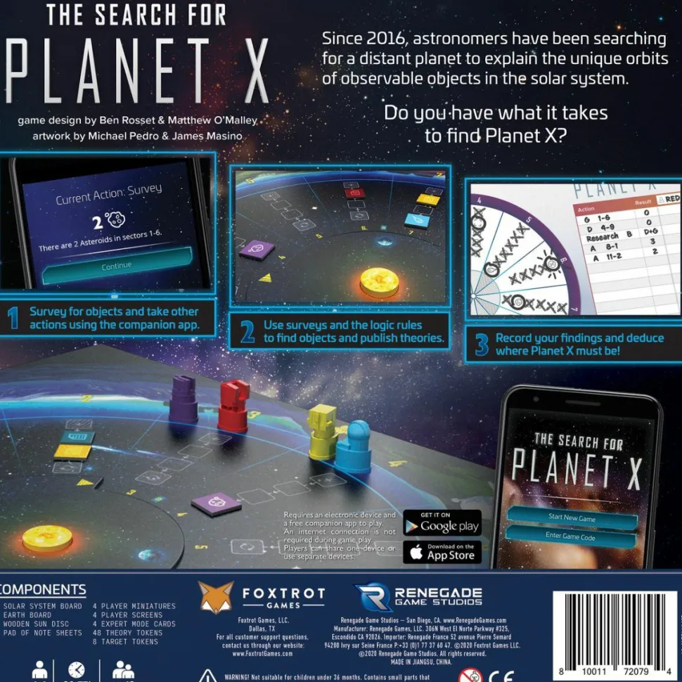 The Search for Planet X - Board Game