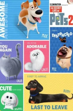 The Secret Life of Pets 2 - Grid Poster (1068)
