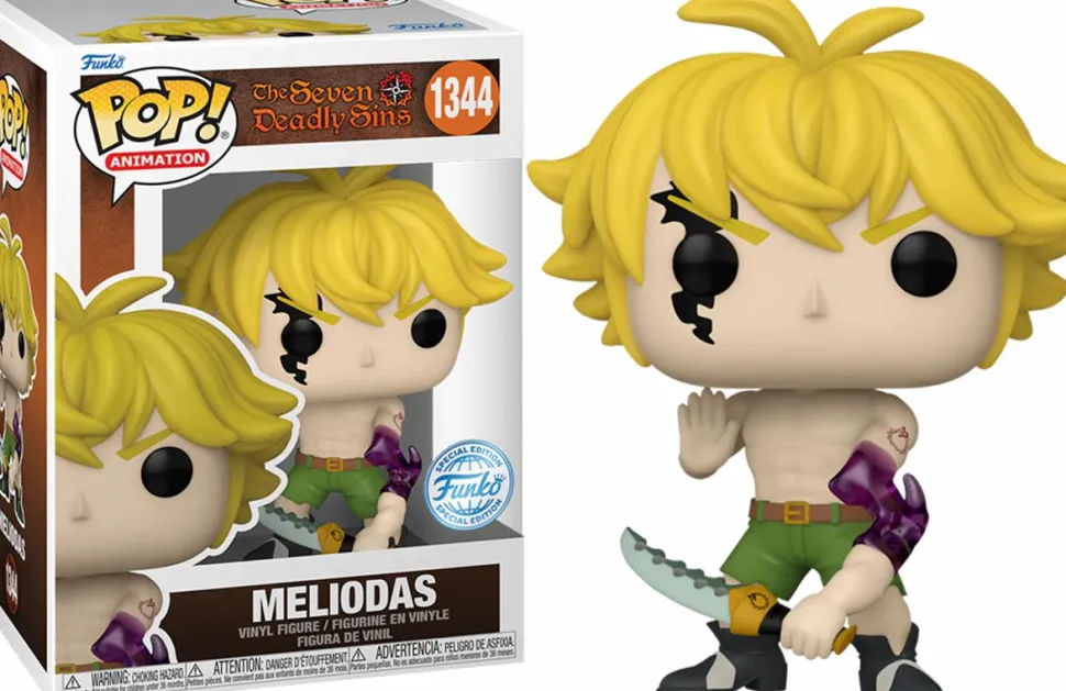 The Seven Deadly Sins - Meliodas in Demon Mode Pop! Vinyl Figure