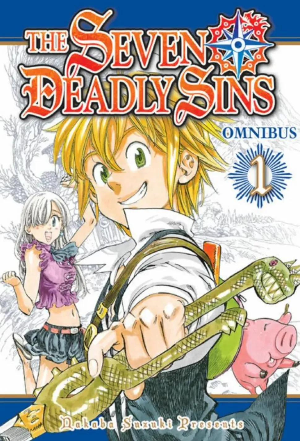 The Seven Deadly Sins - Omnibus Volume 01 Manga Paperback Book (Vol. 1-3)