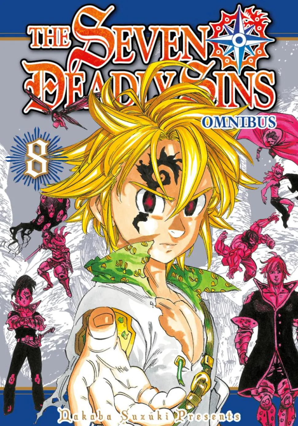 The Seven Deadly Sins - Omnibus Volume 08 Manga Paperback Book (Vol.22-24)