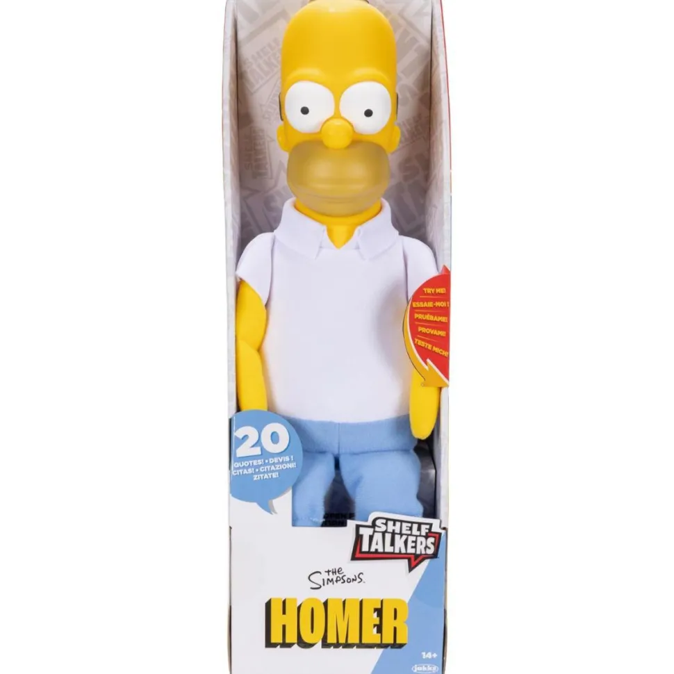 The Simpsons - Homer Simpson Shelf Talkers 12" Talking Doll