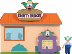 The Simpsons - Krusty with Krusty Burger 2.5" Scale Action Figure Diorama Playset