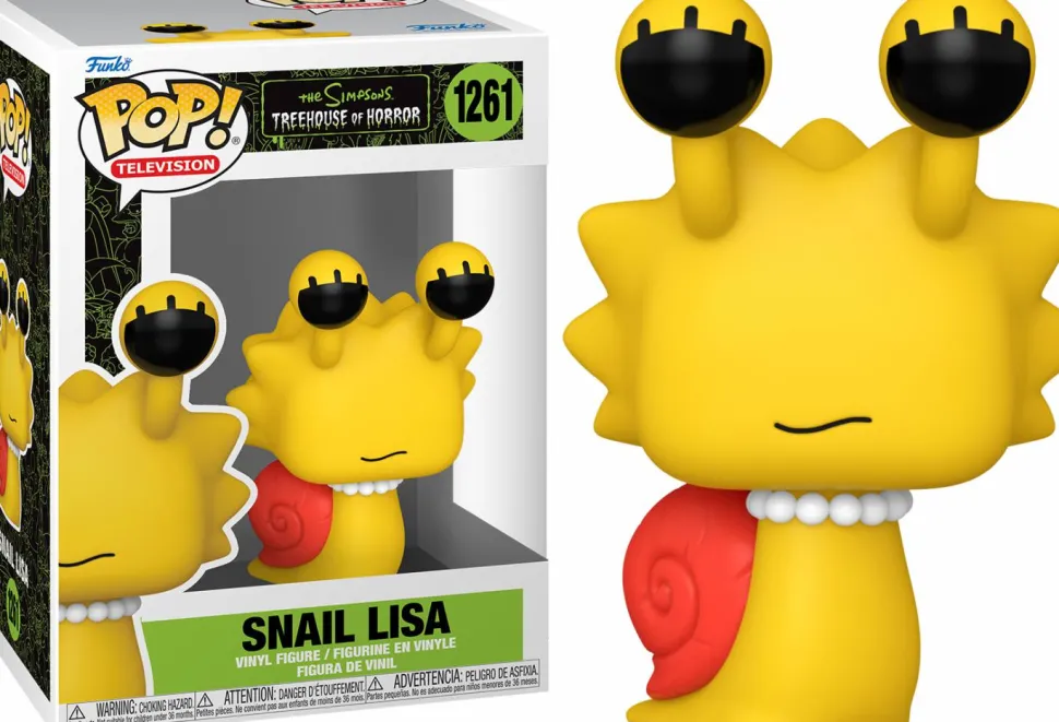 The Simpsons - Lisa Simpson as Snail Pop! Vinyl Figure