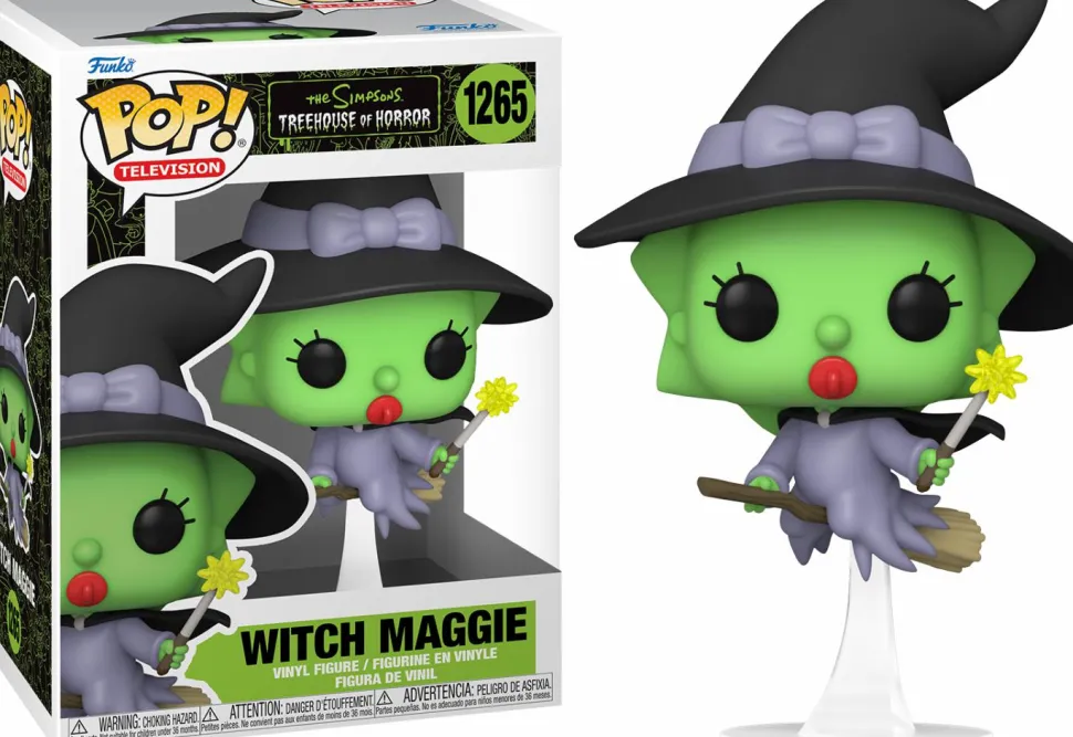 The Simpsons - Maggie Simpson as Witch Pop! Vinyl Figure