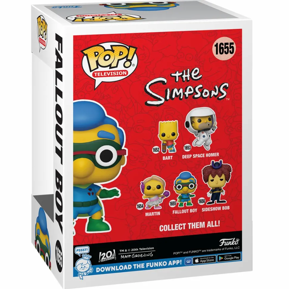 The Simpsons - Milhouse as Fallout Boy Pop! Vinyl Figure