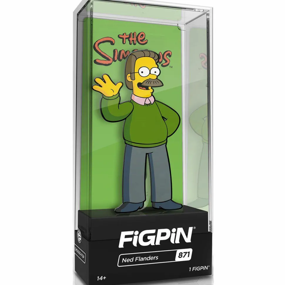 The Simpsons - Ned Flanders FigPin Enamel Pin