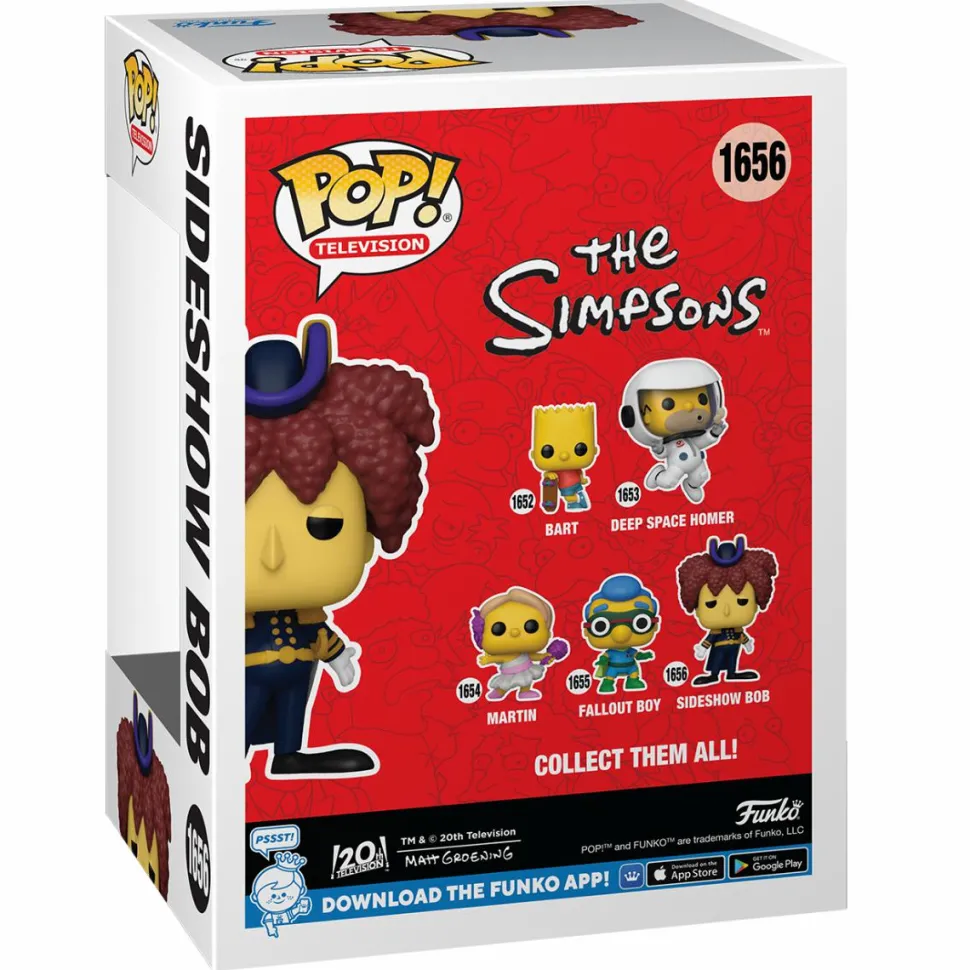 The Simpsons - Sideshow Bob (Captain Bob Outfit) Pop! Vinyl Figure