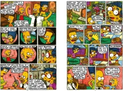 The Simpsons - Treehouse of Horror Ominous Omnibus Volume 03 Fiendish Fables of Devilish Delicacies Hardcover Book