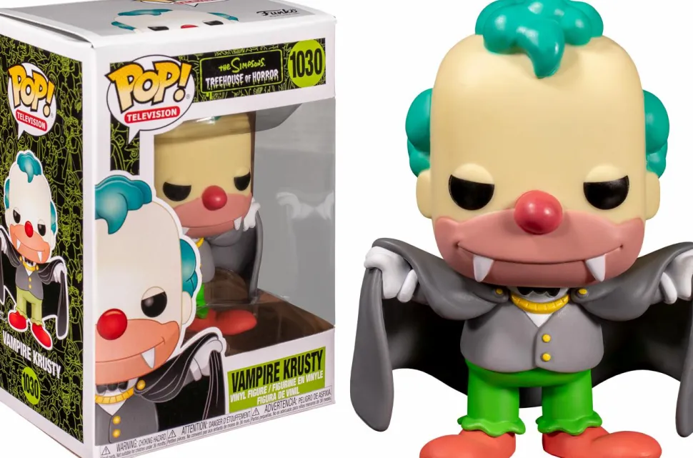The Simpsons - Vampire Krusty Pop! Vinyl Figure