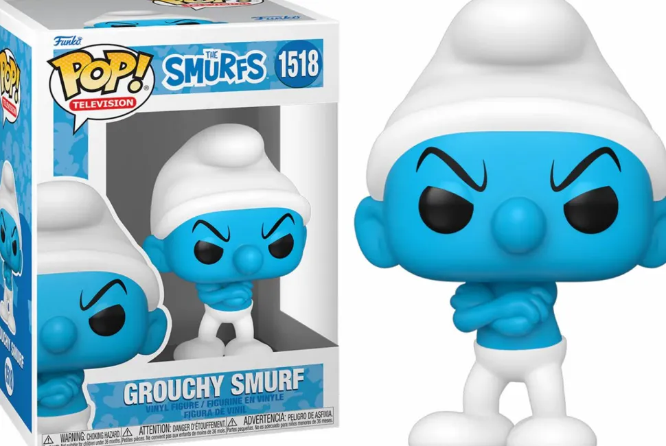 The Smurfs (1981) - Grouchy Smurf Pop! Vinyl Figure