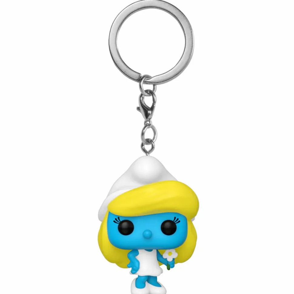 The Smurfs (1981) - Smurfette Pocket Pop! Keychain