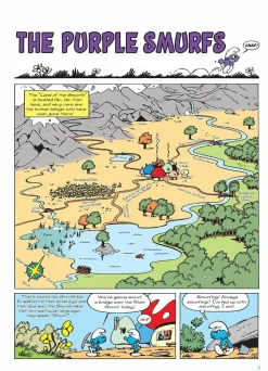 The Smurfs - 3‑in‑1 Volume 01 Paperback Book