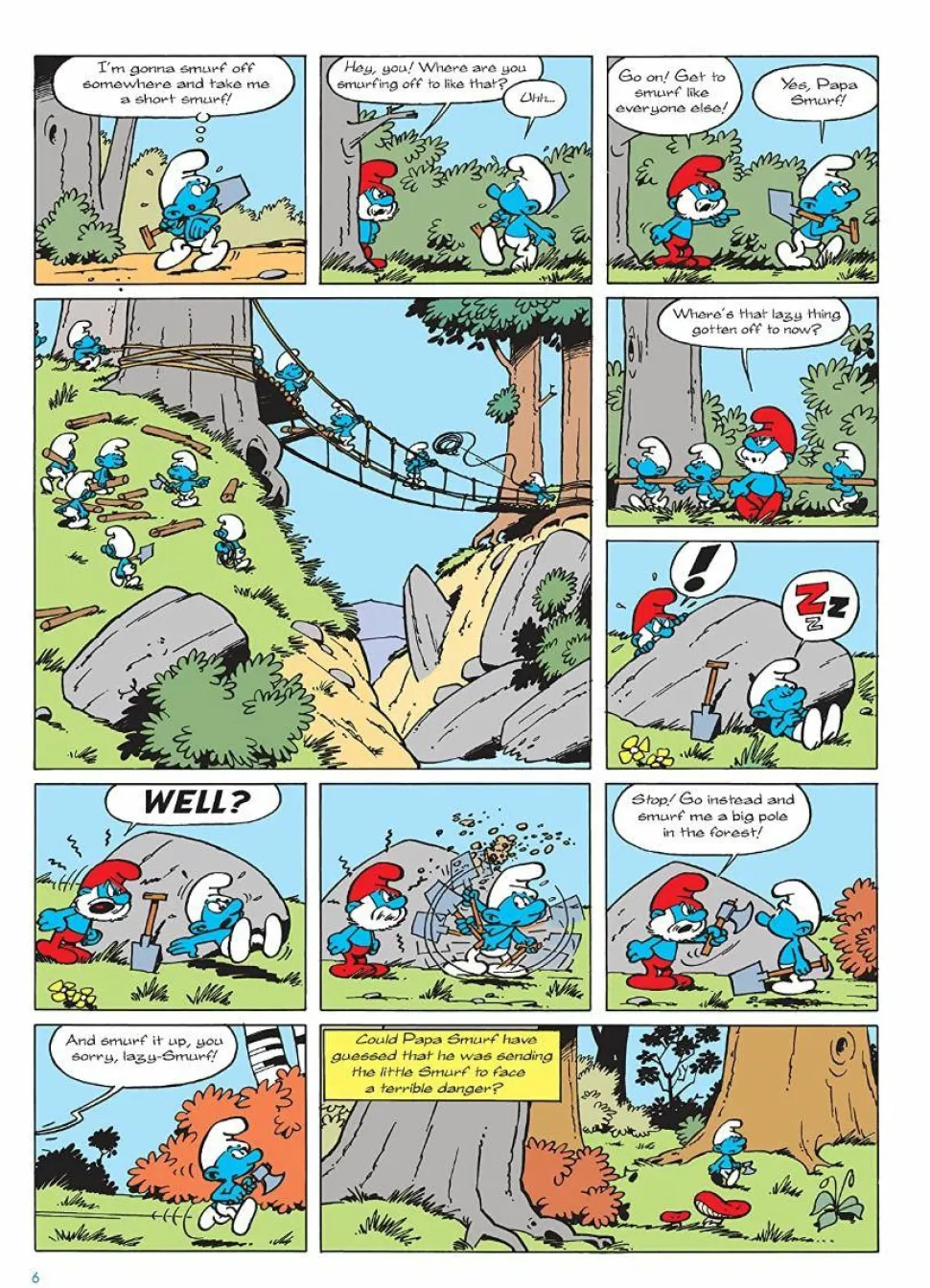 The Smurfs - 3‑in‑1 Volume 01 Paperback Book