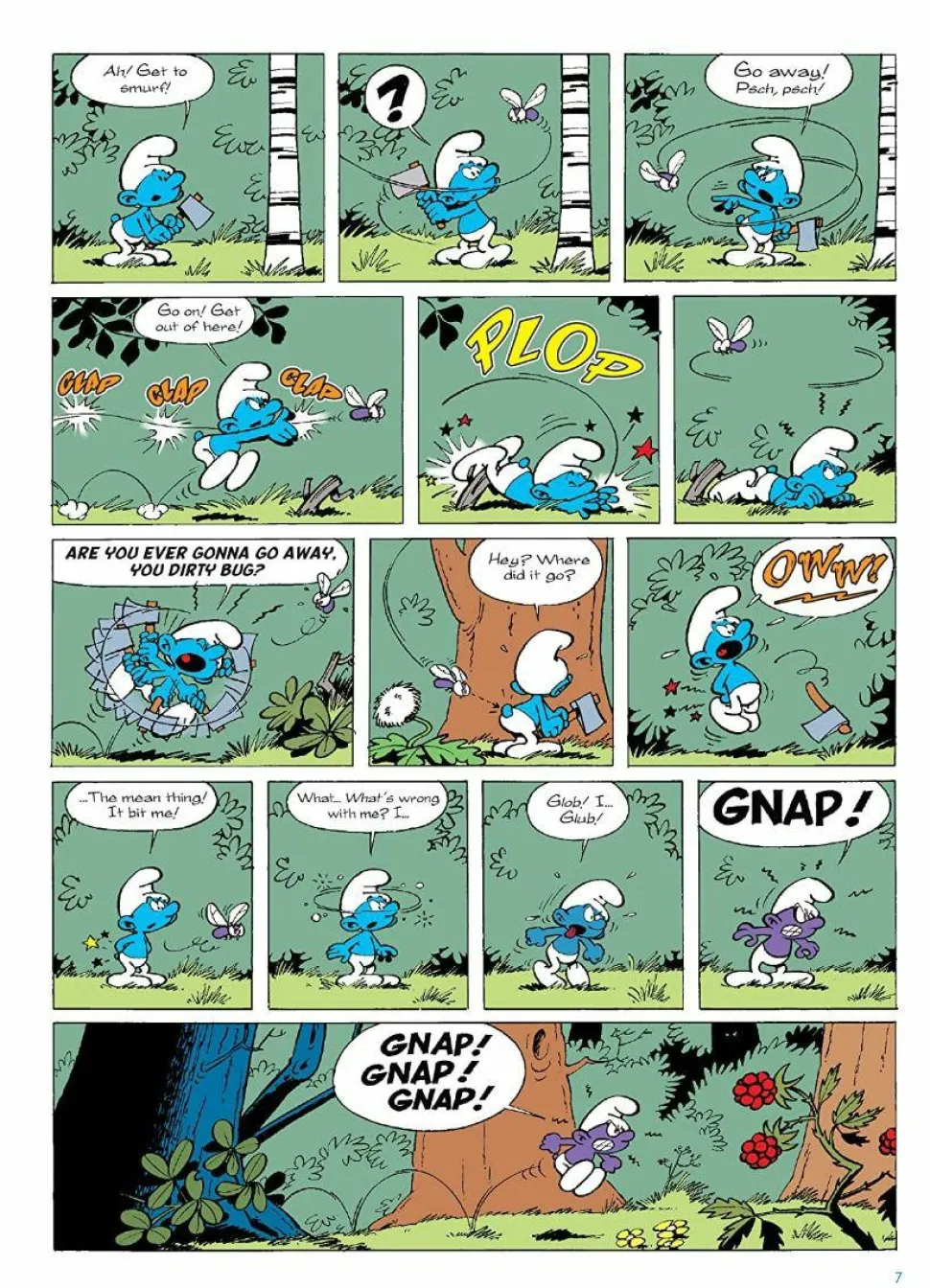 The Smurfs - 3‑in‑1 Volume 01 Paperback Book