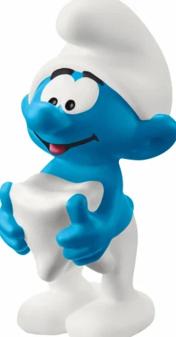 The Smurfs - Smurf with Tooth Mini Figure