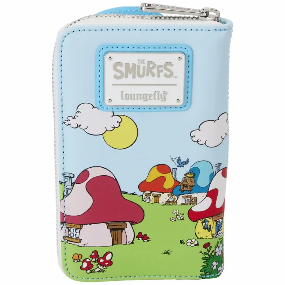 The Smurfs - Smurfette Cosplay 4" Faux Leather Zip-Around Wallet