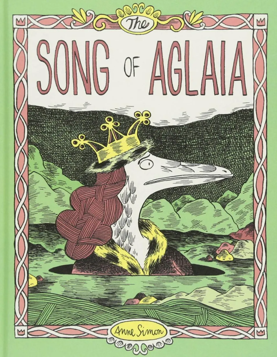 The Song of Aglaia by Anne Simon Hardcover