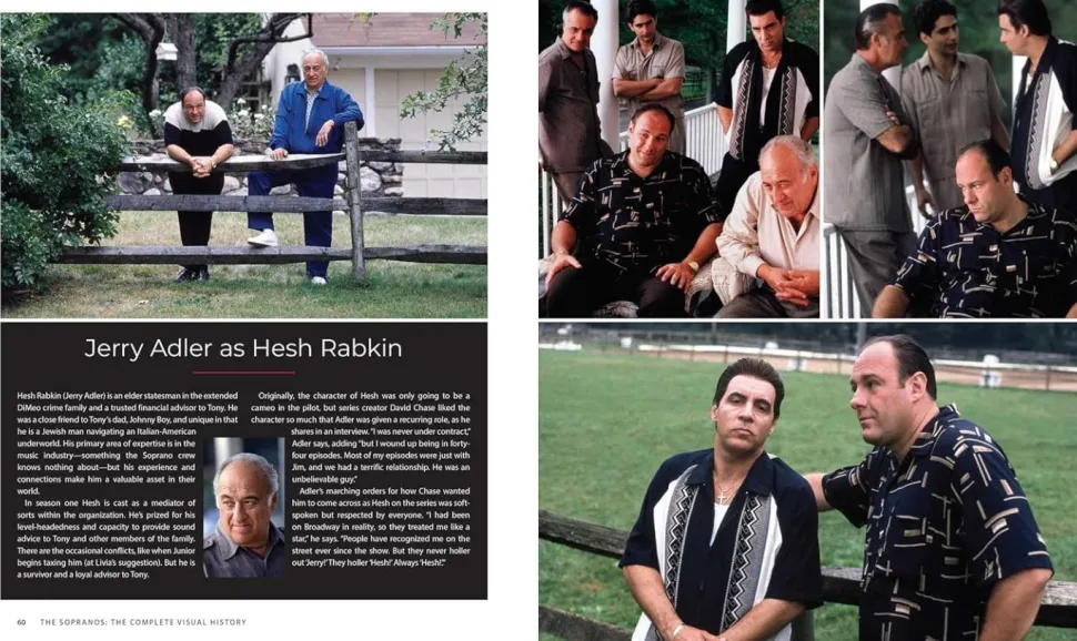 The Sopranos - The Complete Visual History Hardcover Book