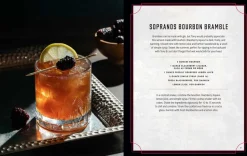 The Sopranos - The Official Cocktail Book Hardcover Book