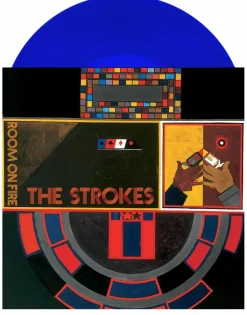 The Strokes - Room On Fire LP Vinyl Record (Blue Coloured Vinyl)