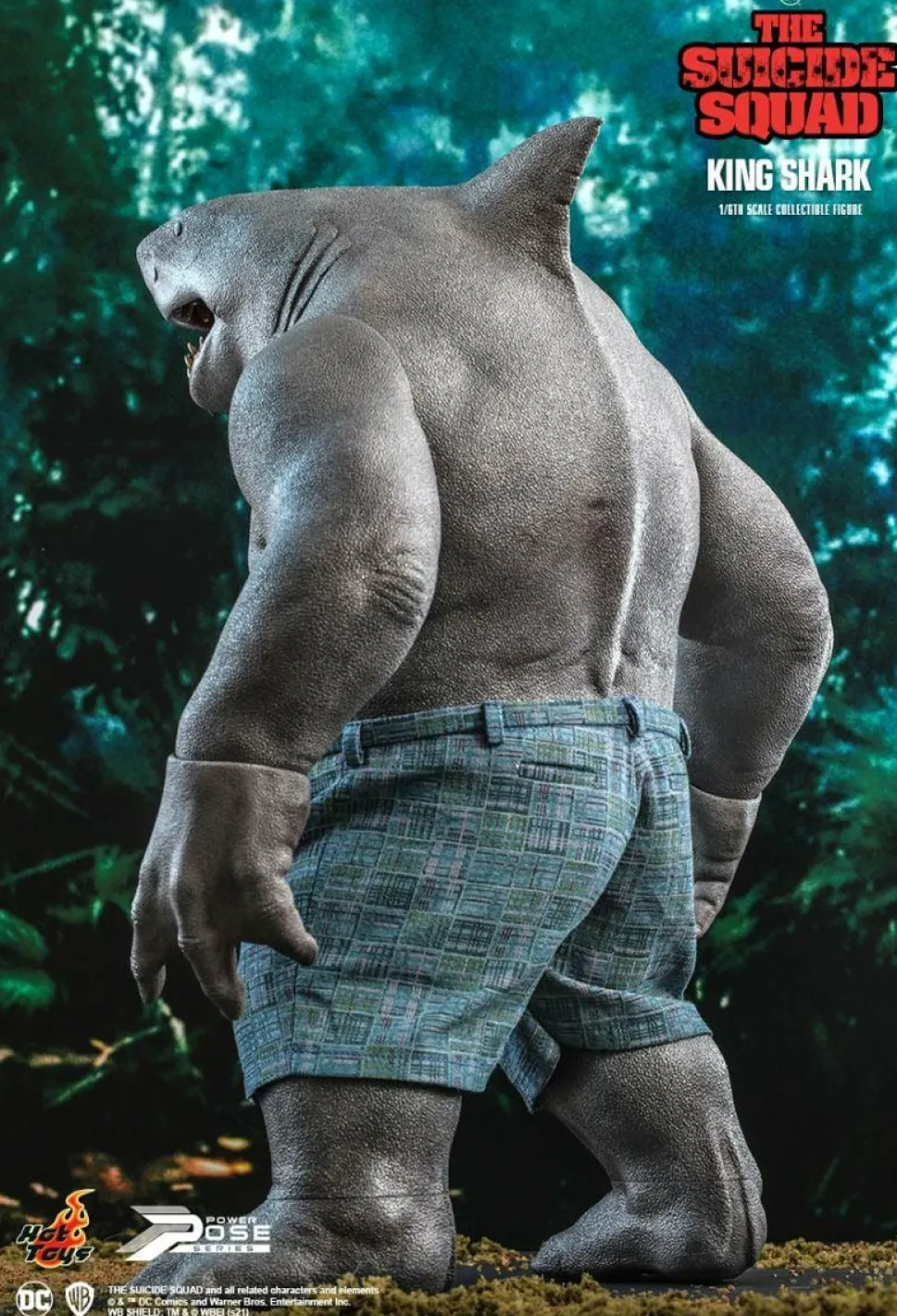 The Suicide Squad (2021) - King Shark 1/6th Scale Hot Toys Power Pose Action Figure