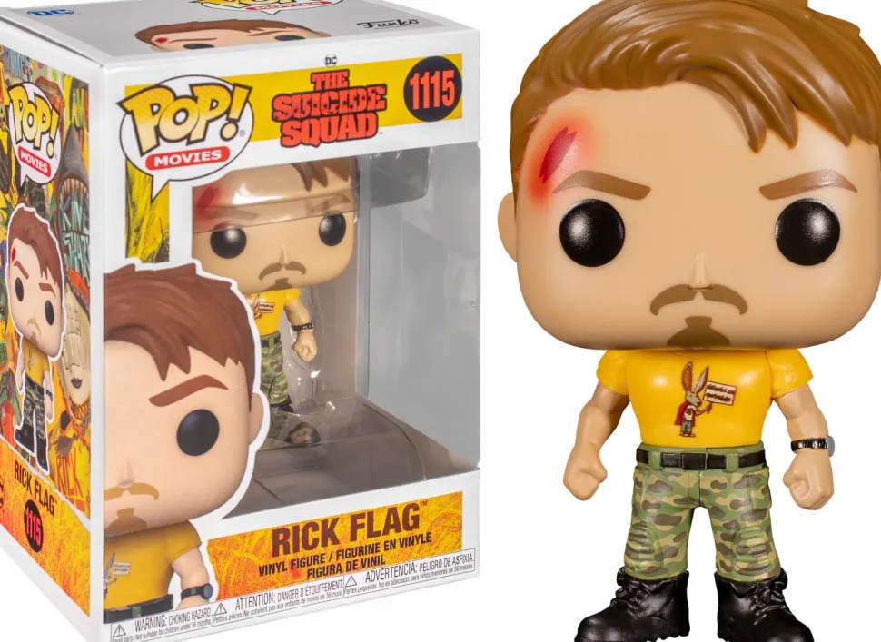 The Suicide Squad (2021) - Rick Flag Pop! Vinyl Figure