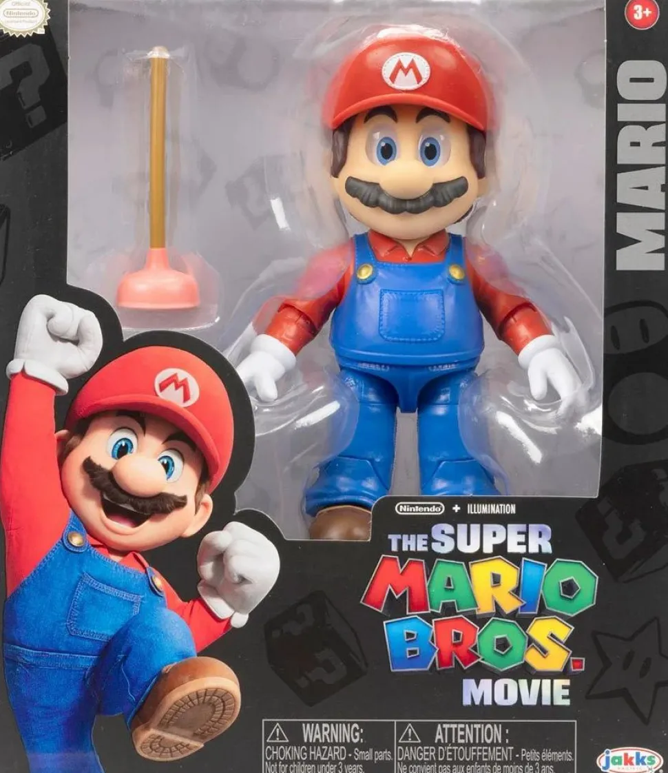 The Super Mario Bros. Movie (2023) - Mario 5" Scale Action Figure