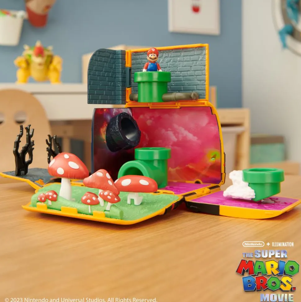 The Super Mario Bros. Movie (2023) - Mini World Van Playset