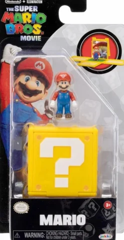 The Super Mario Bros. Movie (2023) - Mario Mini Figure with Question Block