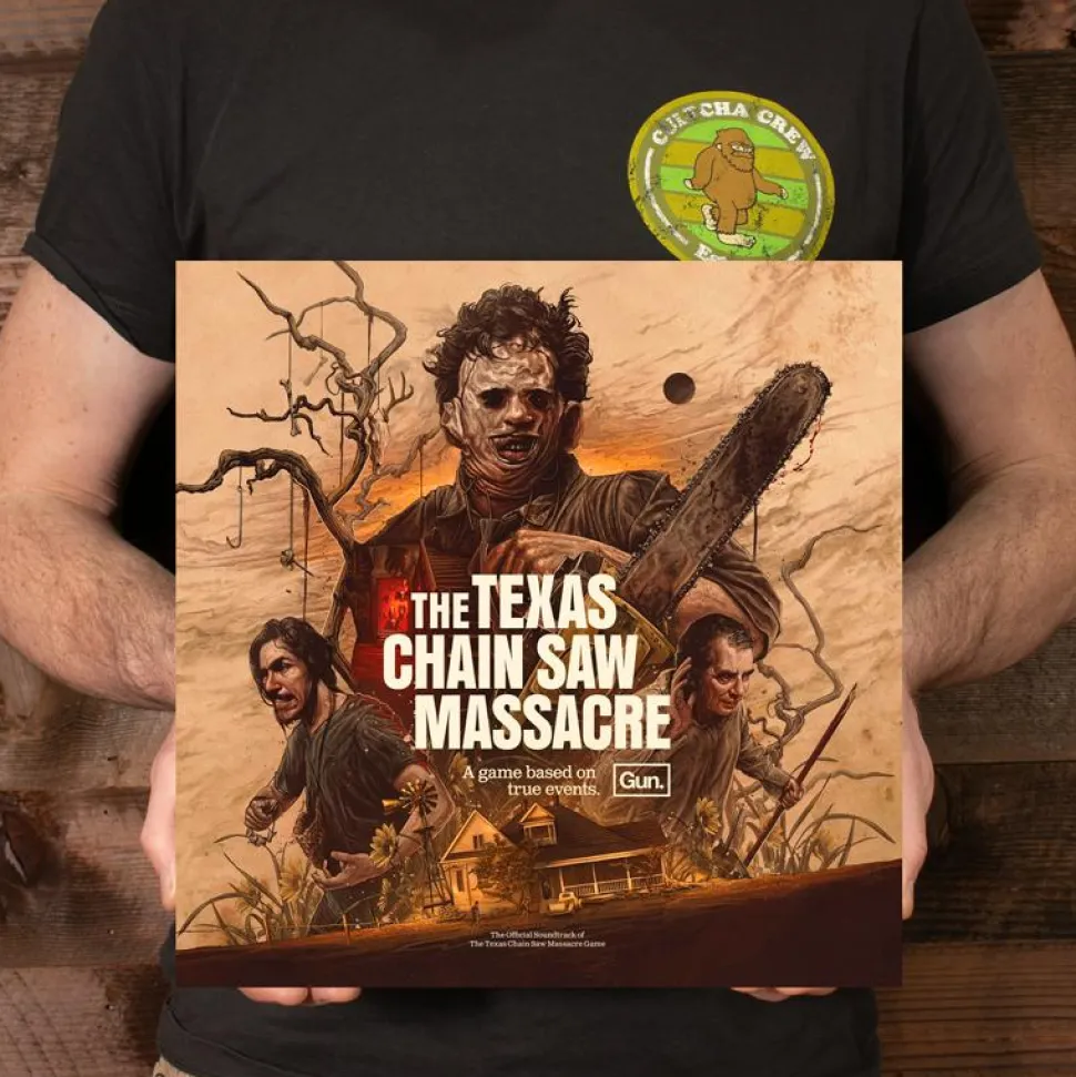 The Texas Chain Saw Massacre (2023) - Original Video Game Soundtrack & Additional Game Music 2xLP Vinyl Record (Chain Saw Motor Green & Rust Coloured Vinyl)