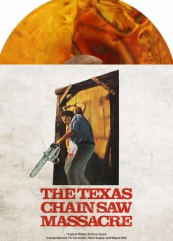 The Texas Chain Saw Massacre (1974) - Original Motion Picture Score by Tobe Hooper & Wayne Bell LP Vinyl Record (Hand Poured Coloured Vinyl)