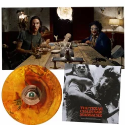 The Texas Chain Saw Massacre (1974) - Original Motion Picture Score by Tobe Hooper & Wayne Bell LP Vinyl Record (Hand Poured Coloured Vinyl)