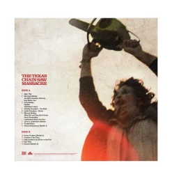 The Texas Chain Saw Massacre (1974) - Original Motion Picture Score by Tobe Hooper & Wayne Bell LP Vinyl Record (Hand Poured Coloured Vinyl)