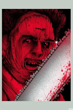 The Texas Chainsaw Massacre - Leatherface Art Print by Matt Ryan Tobin (RS)