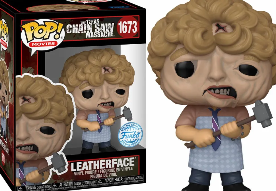 The Texas Chainsaw Massacre - Leatherface with Hammer 50th Anniversary Pop! Vinyl Figure