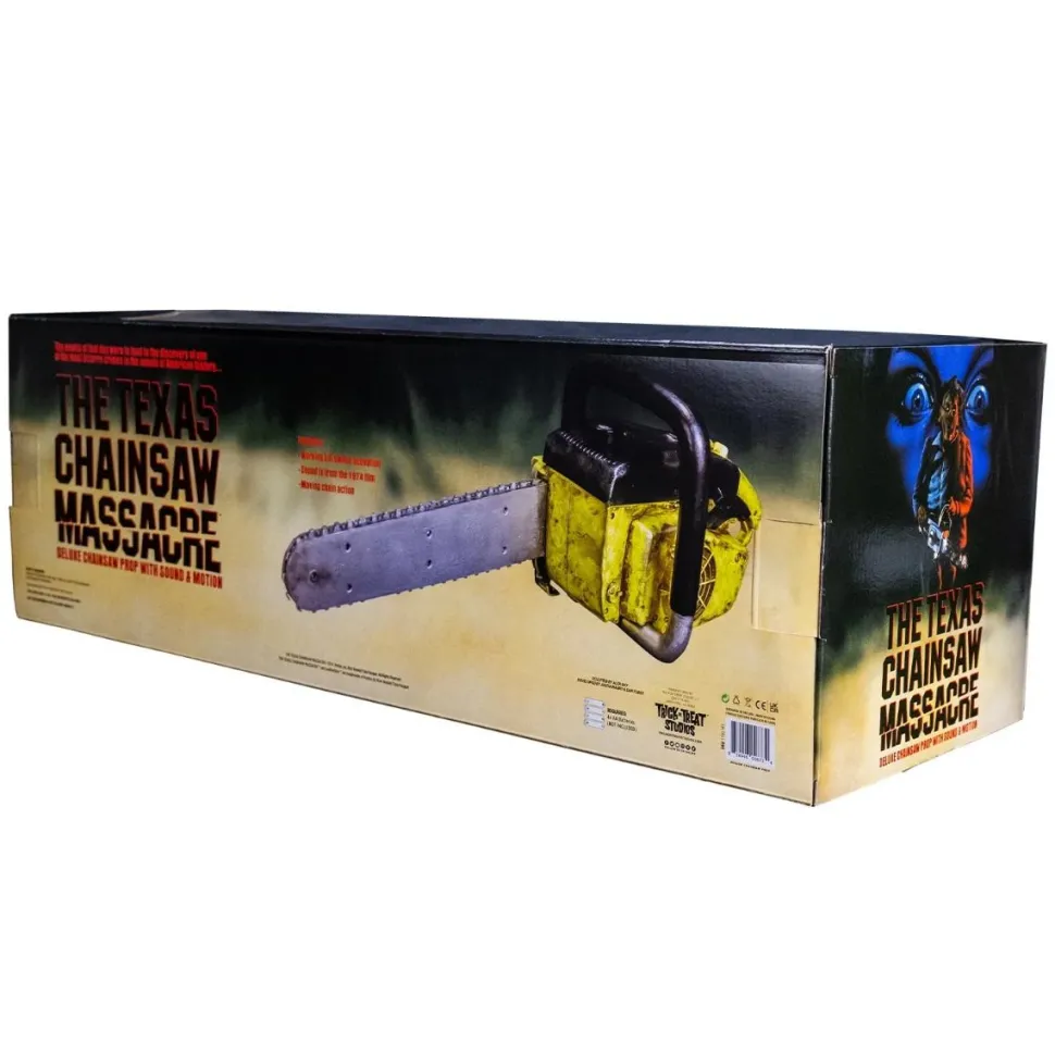 The Texas Chainsaw Massacre (1974) - Chainsaw Cosplay Prop Replica with Sound FX