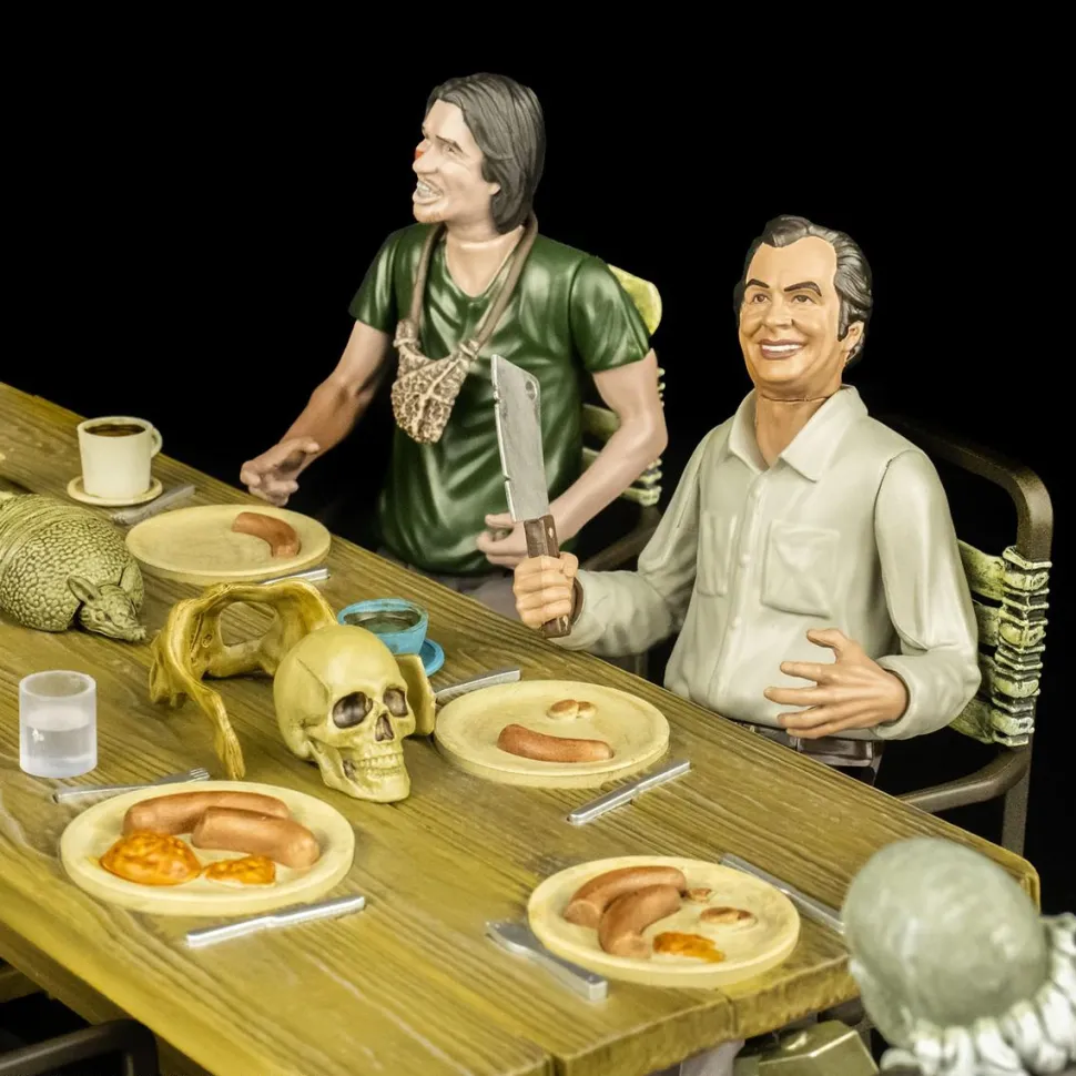 The Texas Chainsaw Massacre (1974) - Dinner Scene 5" Scale Action Figure Playset