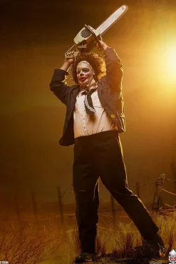 The Texas Chainsaw Massacre - Leatherface “Pretty Woman Mask” 1/3 Scale Statue