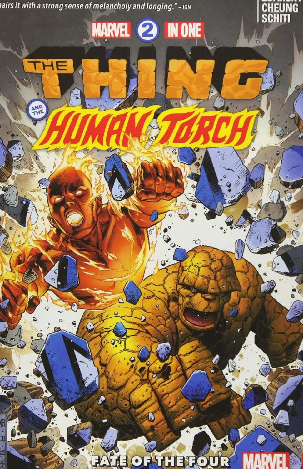The Thing and The Human Torch - Volume 01 The Fate of the Four Two-in-One Trade Paperback
