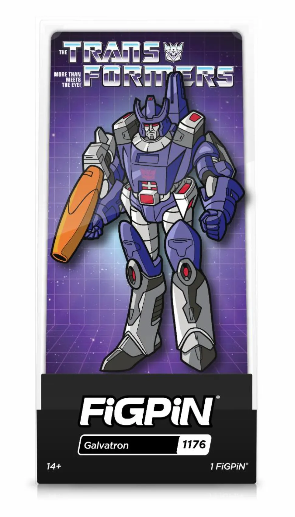 The Transformers (1984) - Galvatron FiGPiN Enamel Pin