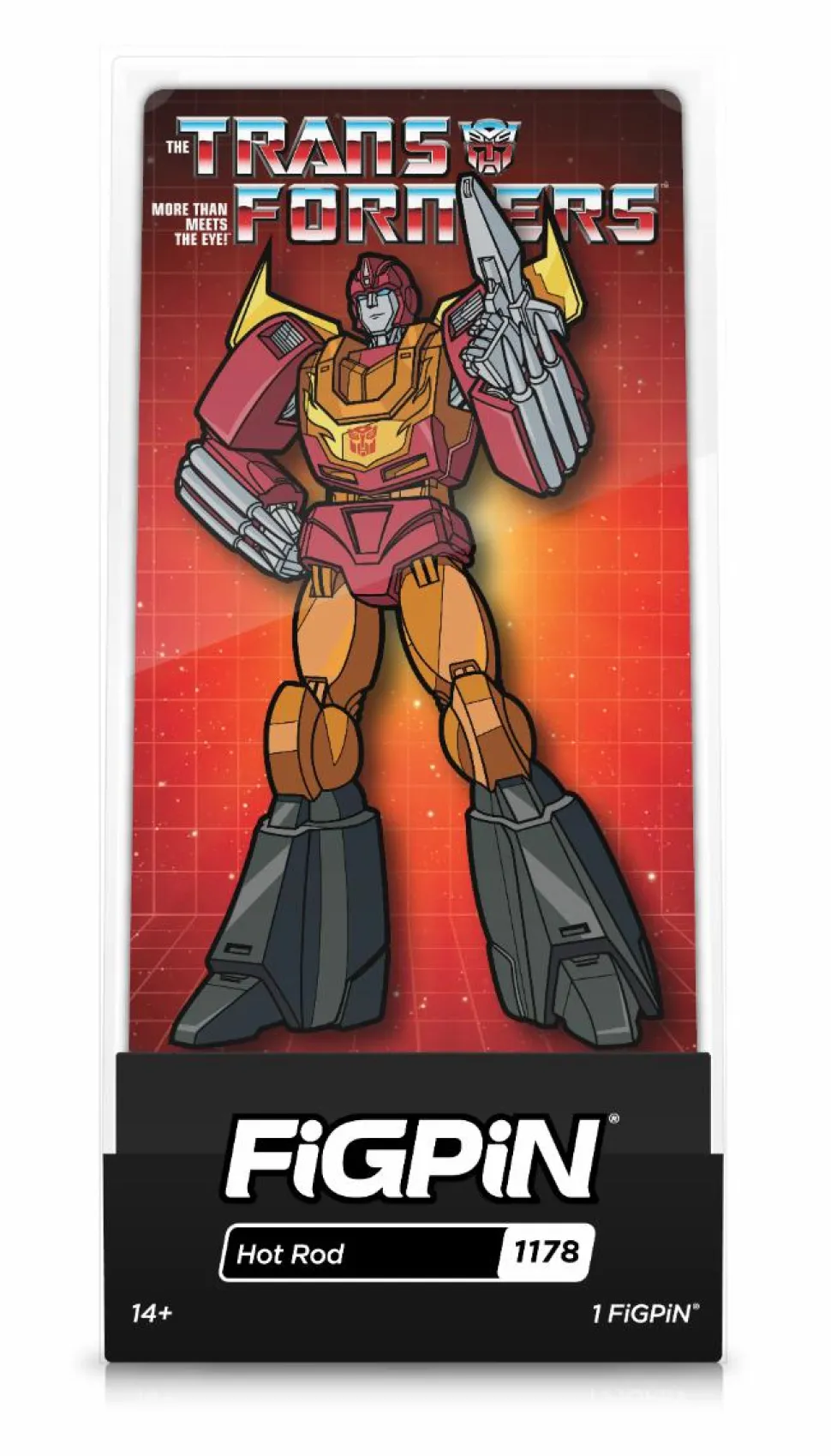 The Transformers (1984) - Hot Rod FiGPiN Enamel Pin