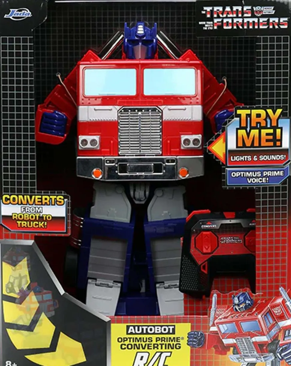 The Transformers (1984) - Optimus Prime Converting R/C Remote Control Vehicle Replica
