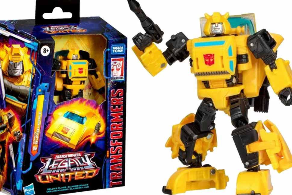 The Transformers (1984) - Origin Bumblebee Legacy United Deluxe Class 5.5" Action Figure