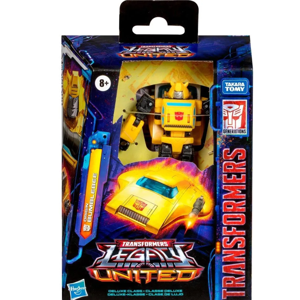 The Transformers (1984) - Origin Bumblebee Legacy United Deluxe Class 5.5" Action Figure